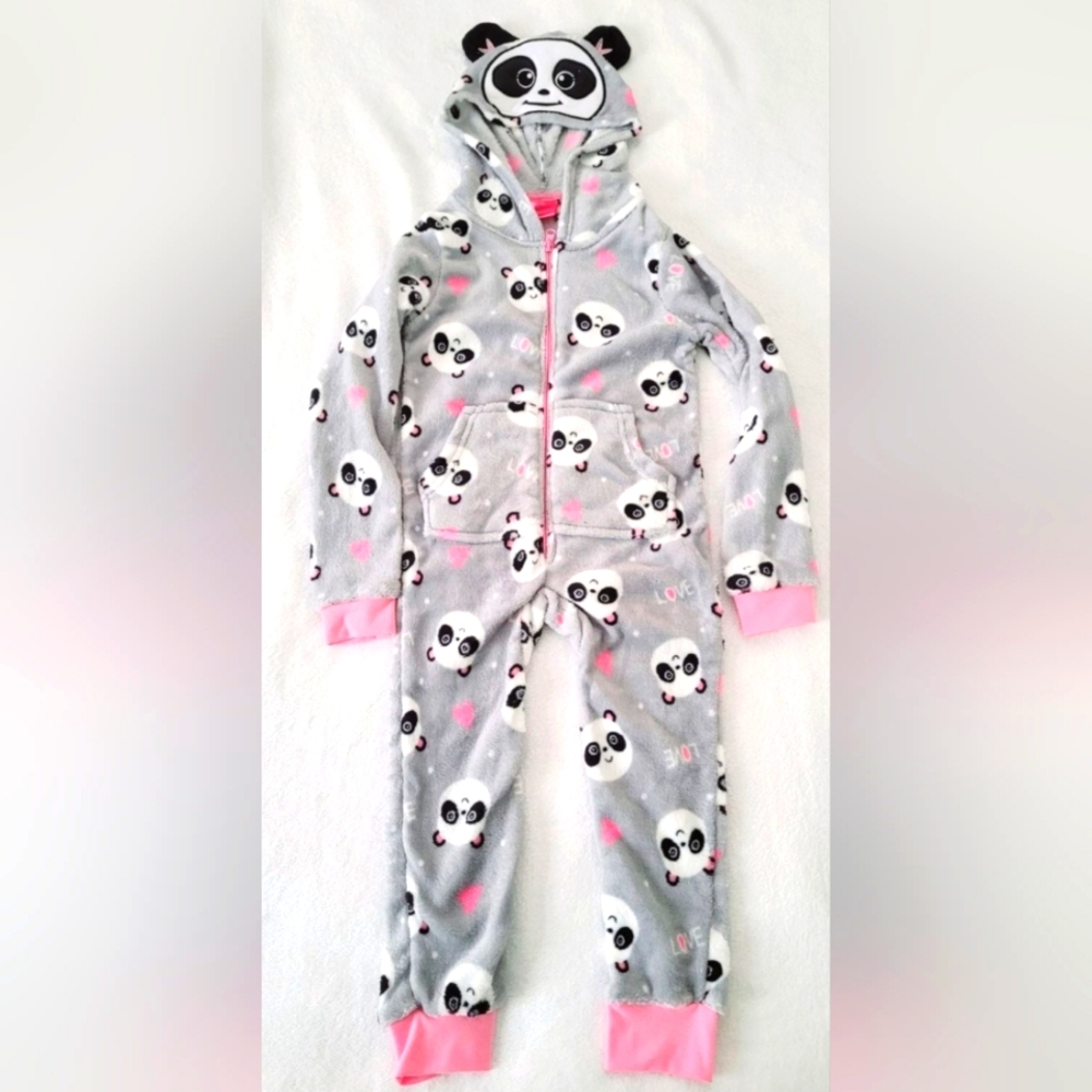 Girl Panda Onesie Size 4